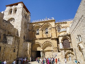 Увеличить - Храм Гроба Господня (Воскресения Христова) в Иерусалиме